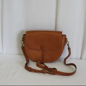 Madewell the Elsewhere Tie Saddlebag Crossbody